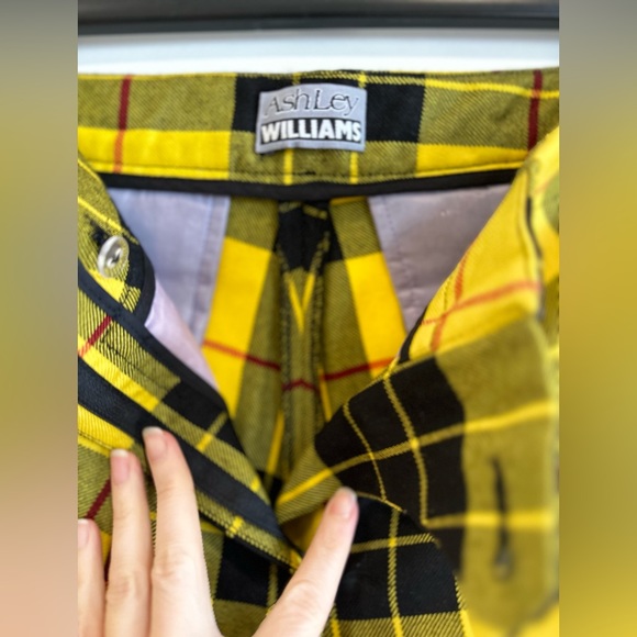 Ashley Williams tartan trousers - Picture 4 of 10